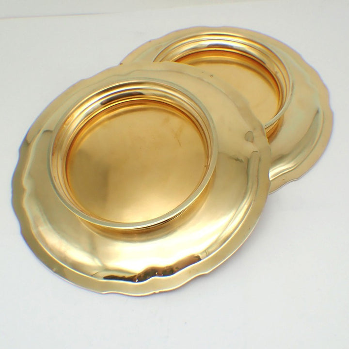 ピュイフォルカ フットプレート ペア フレンチスターリングシルバー バーメイル仕上げ