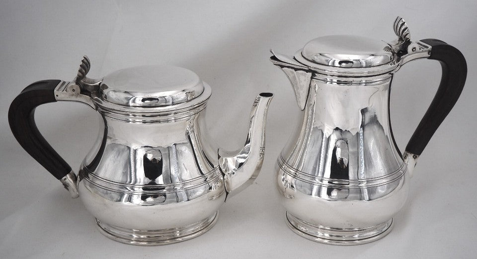 ピュイフォルカ ティー/コーヒーセット 4点セット 純銀製「ミネルヴァ」