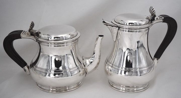 ピュイフォルカ ティー/コーヒーセット 4点セット 純銀製「ミネルヴァ」