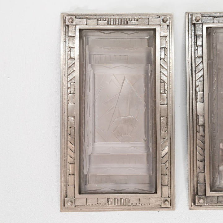 1930年代 フランス アールデコ ウォールスコンス デビッド・ゲロン・デュゲ