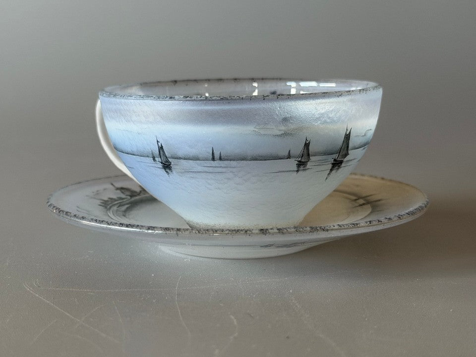 ドーム兄弟（ドームナンシー ）オランダの風景のカップ＆ソーサー