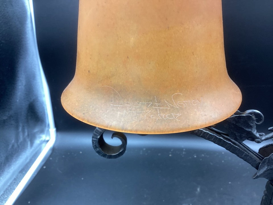 ドーム兄弟(ドームナンシー) ダブルテーブルランプ アールデコ時代