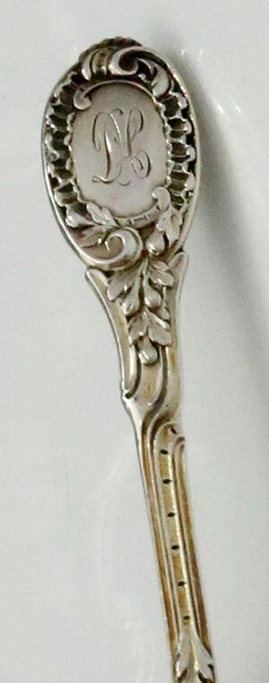 オディオ フレンチロココ スターリング 950 コンディメントポット ライナー付き 37オンス