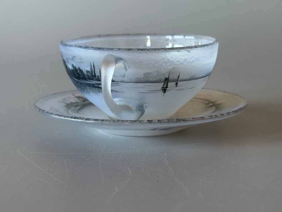 ドーム兄弟（ドームナンシー ）オランダの風景のカップ＆ソーサー