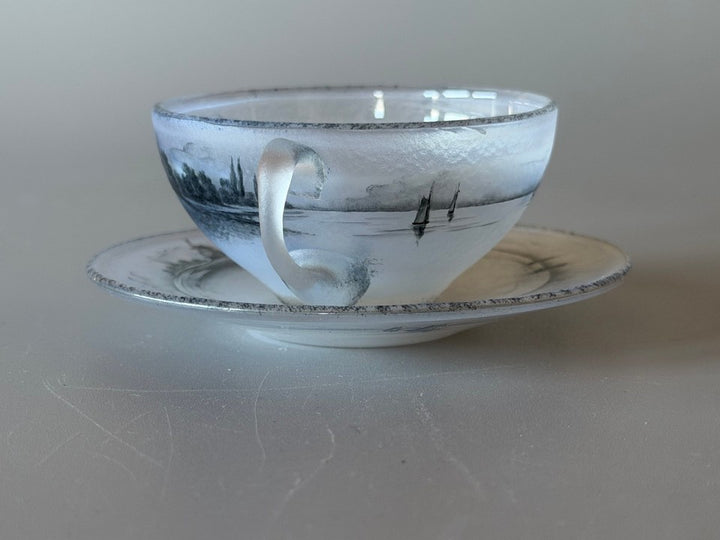 ドーム兄弟（ドームナンシー ）オランダの風景のカップ＆ソーサー