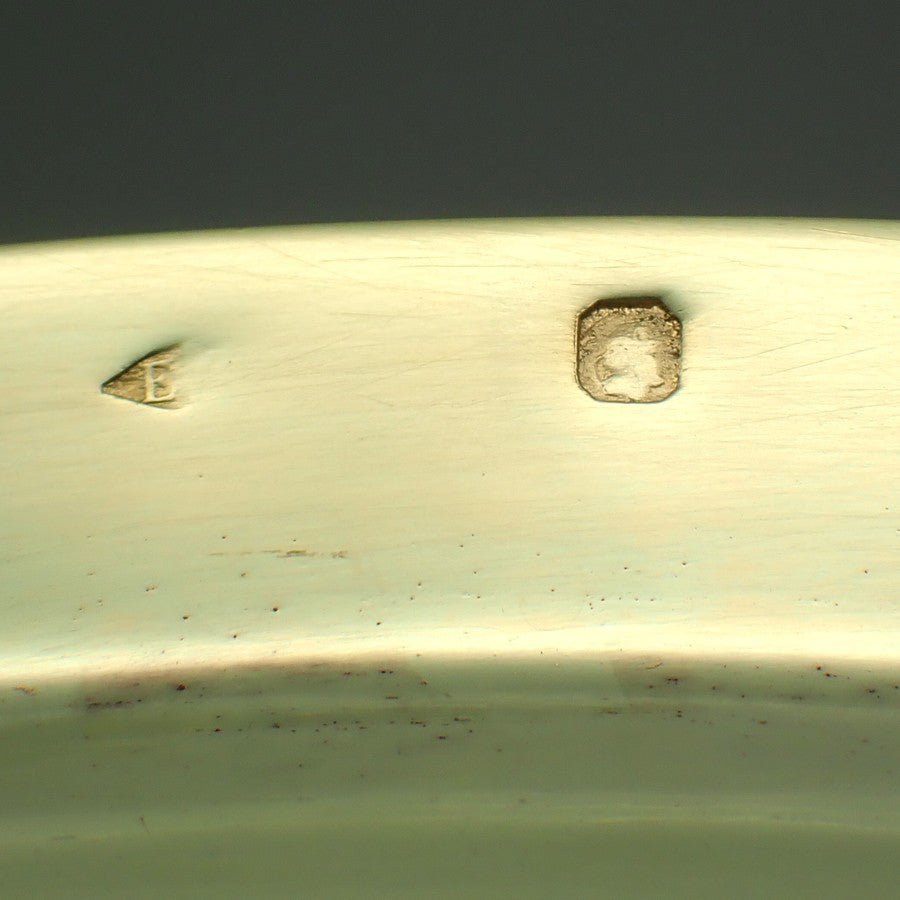 ピュイフォルカ フットプレート ペア フレンチスターリングシルバー バーメイル仕上げ