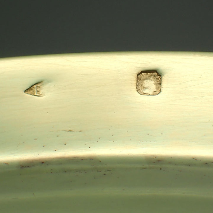 ピュイフォルカ フットプレート ペア フレンチスターリングシルバー バーメイル仕上げ