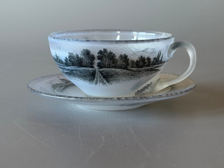 ドーム兄弟（ドームナンシー ）オランダの風景のカップ＆ソーサー