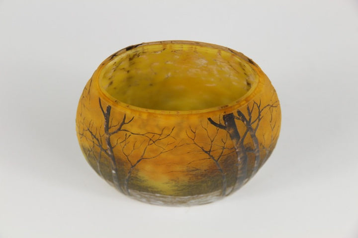 ドーム兄弟 花瓶 オリジナル・アールヌーボー様式のガラス アールヌーボー