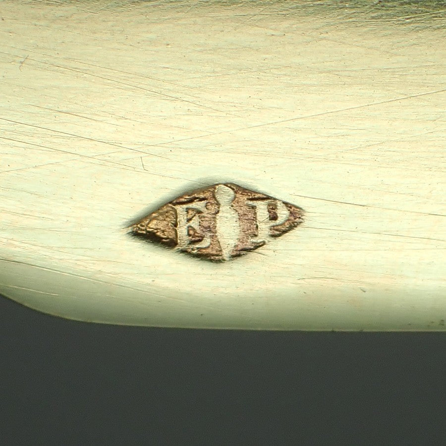 ピュイフォルカ フットプレート ペア フレンチスターリングシルバー バーメイル仕上げ