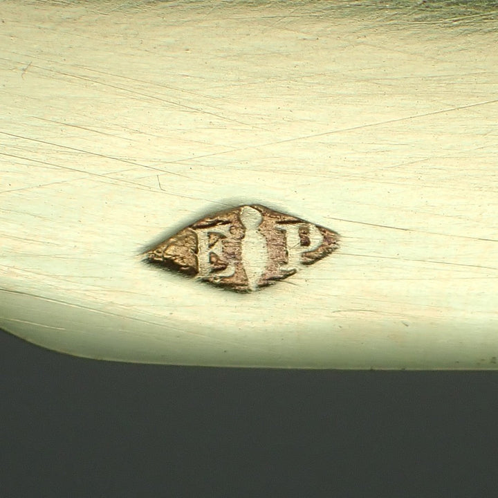 ピュイフォルカ フットプレート ペア フレンチスターリングシルバー バーメイル仕上げ