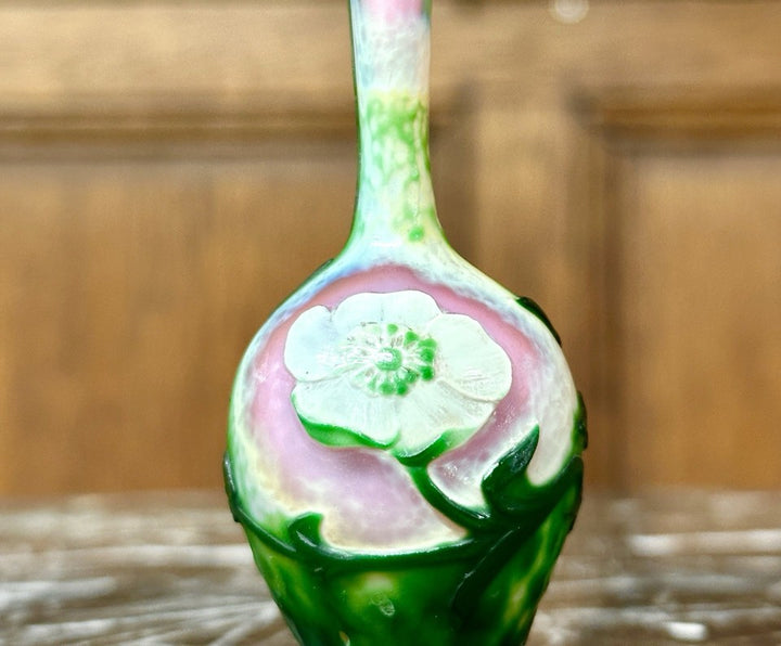 ドーム兄弟（ドームナンシー）アネモネの花のくびれ型花瓶