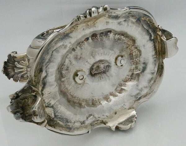 オディオ フレンチロココ スターリング 950 コンディメントポット ライナー付き 37オンス