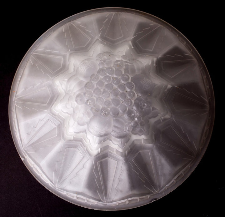 フランス アール・デコ シャンデリア デュゲ・ダヴィッド・ゲロン 4ライト