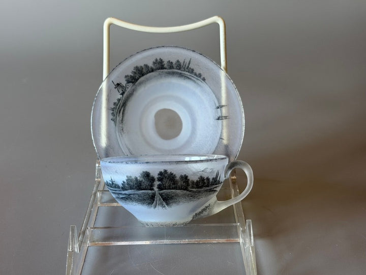 ドーム兄弟（ドームナンシー ）オランダの風景のカップ＆ソーサー