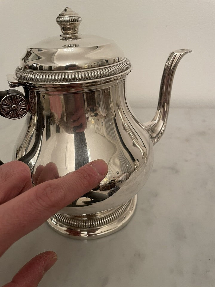 スターリングシルバー 銀無垢 ティー＆コーヒーセット テタール・フレール ミネルヴァ ルイ16世様式