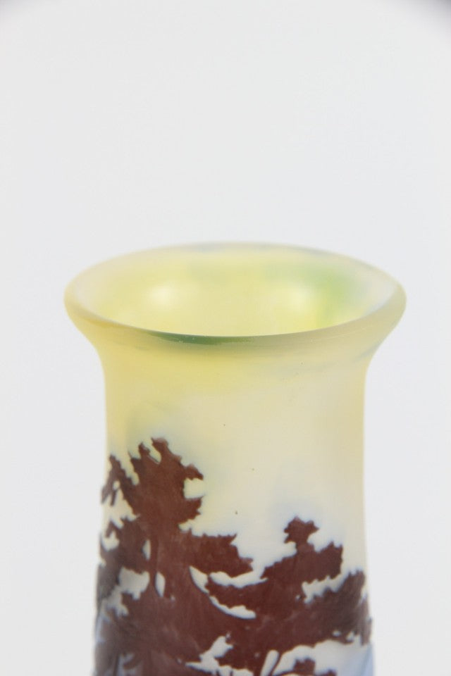 エミールガレ 山岳風景の花瓶