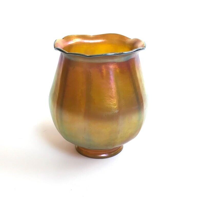 ティファニー スタジオ ブロンズ&ファブリル ハープ テーブルランプ