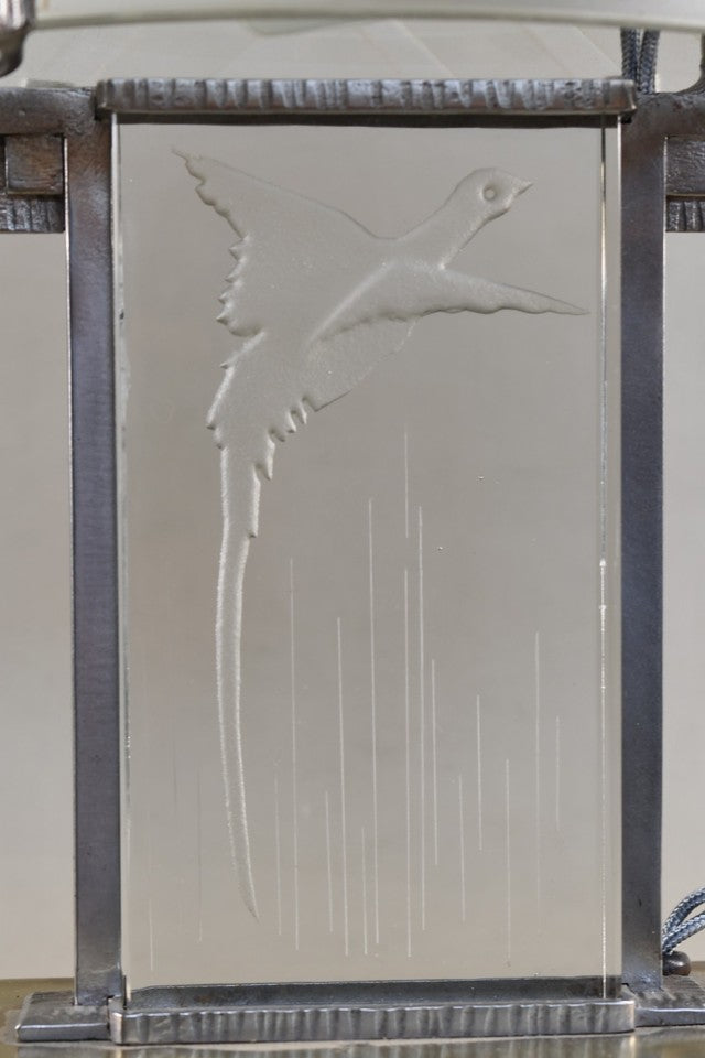 ミューラー兄弟 フランスのアールデコテーブルランプ 1930年 フランス