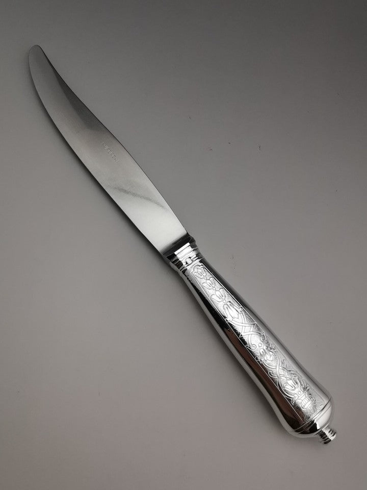 ピュイフォルカ 「スービーズ」 - テーブルウェアセット - 18点 純銀 ミネルヴァ