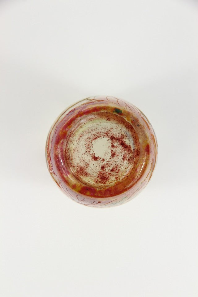 ドーム兄弟（ドームナンシー）ブラックベリーと枯葉の花瓶