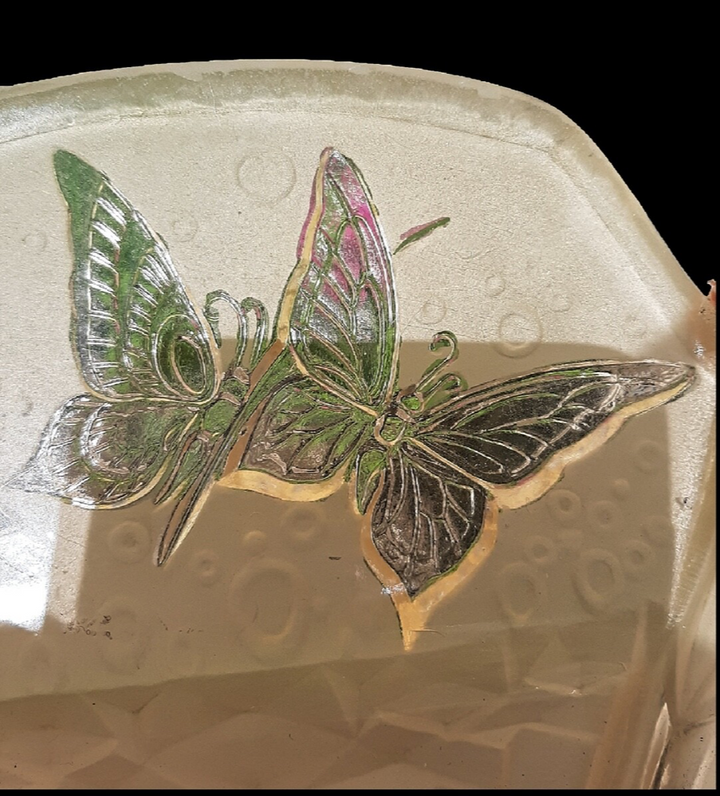 ミューラー兄弟 アールデコ ペンダント ライト ヴィンテージ オリジナル フランス 1930年代