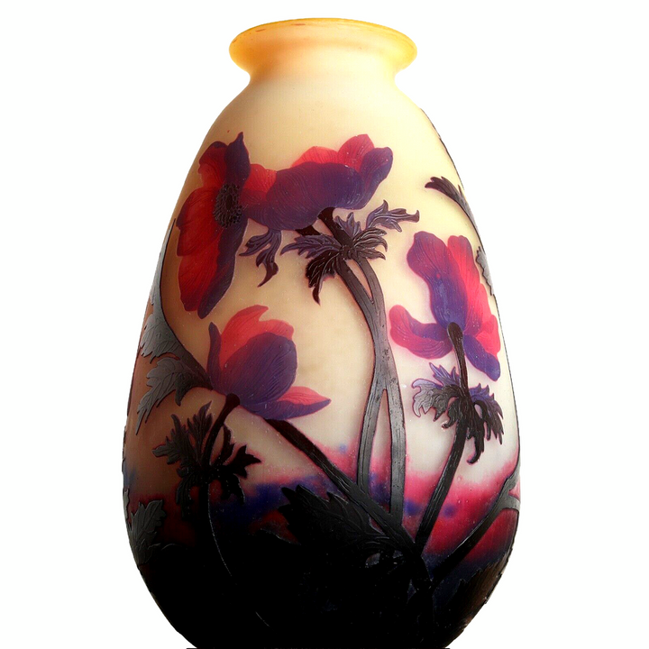 ミューラー兄弟　貴重な赤いアネモネの花瓶