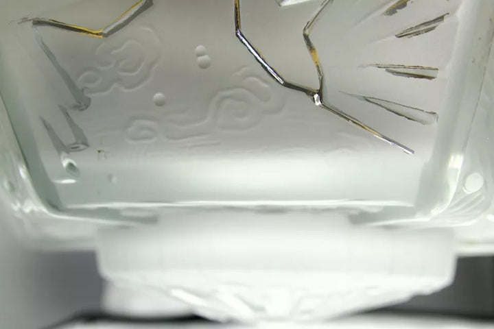 ミューラー兄弟 金縁と孔雀模様のシャンデリア