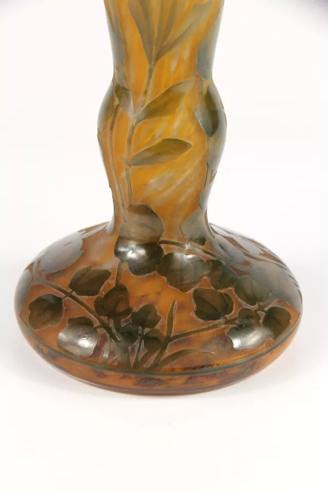 ドーム兄弟（ドームナンシー）大根の花が描かれた花瓶