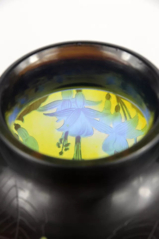 エミールガレ フクシアの花が描かれた花瓶