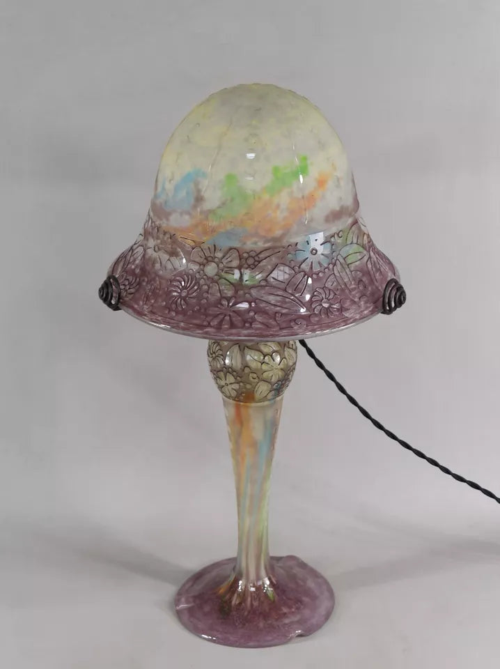 ミューラー兄弟  フランス製アールデコ マッシュルームランプ 1920年代