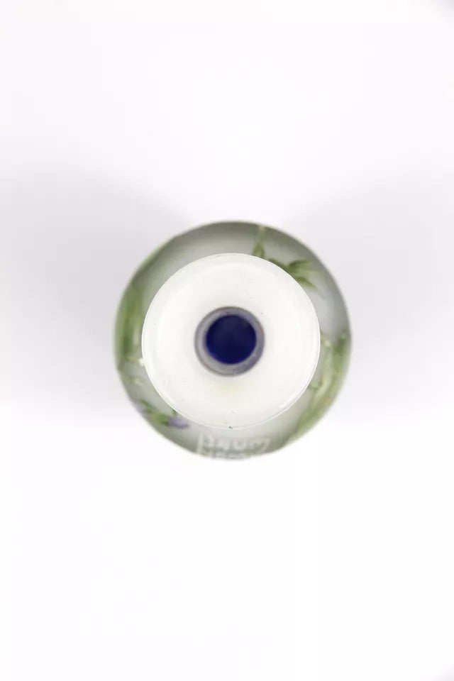 ドーム兄弟（ドームナンシー）スミレの花が描かれた花瓶