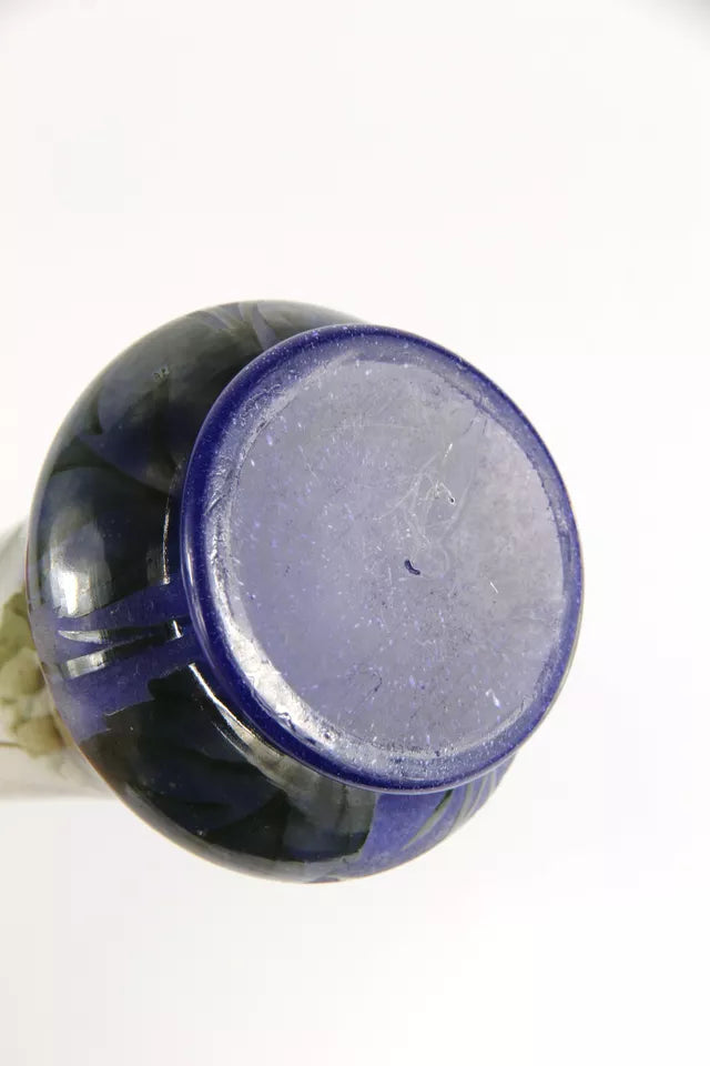 ドーム兄弟（ドームナンシー）スミレの花が描かれた中型花瓶