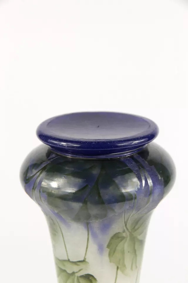 ドーム兄弟（ドームナンシー）スミレの花が描かれた中型花瓶