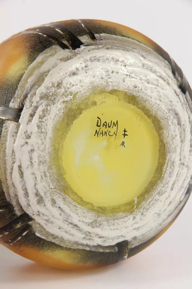 ドーム兄弟（ドームナンシー）冬景色が描かれた小鉢