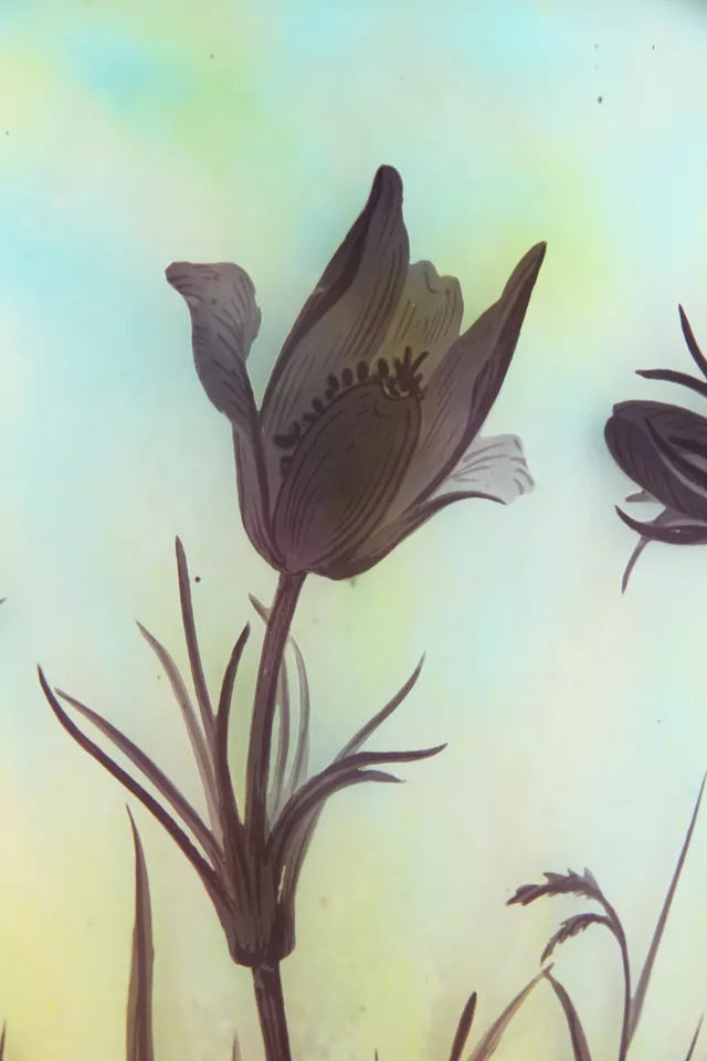 ドーム兄弟（ドームナンシー）クチナシの花が描かれた花瓶