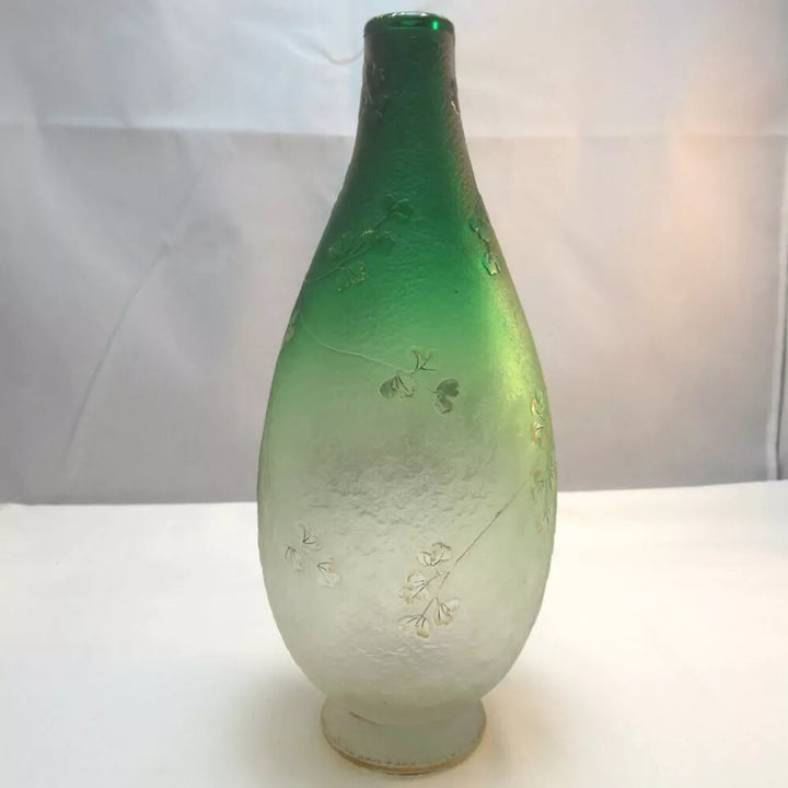 ドーム兄弟（ドームナンシー）「狐とカラス」花瓶 1900年代初期