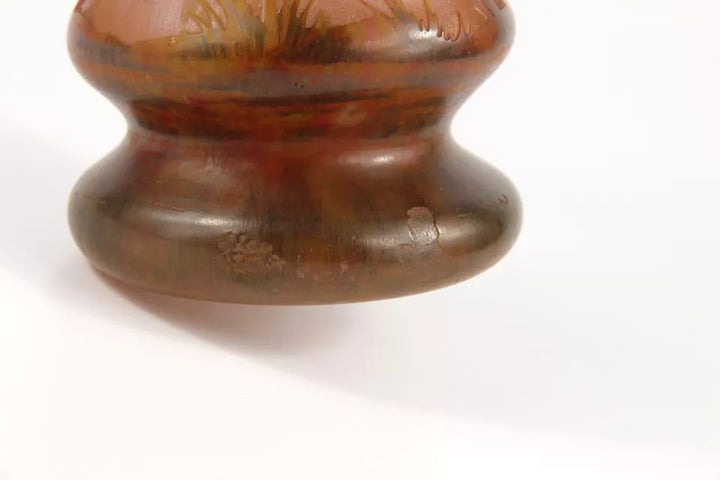 ドーム兄弟（ドームナンシー）春の湖の風景が描かれた花瓶