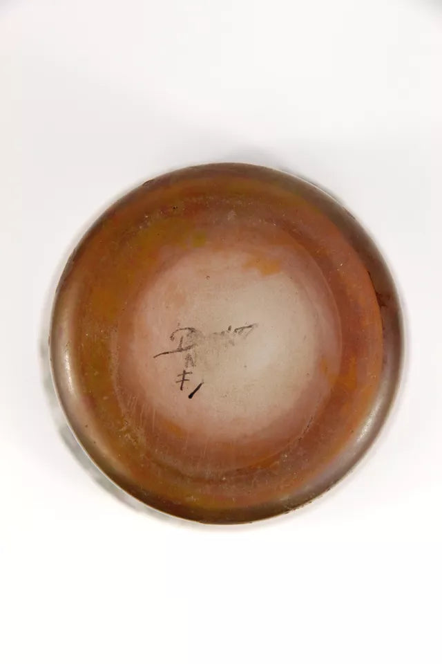 ドーム兄弟（ドームナンシー）春の湖の風景が描かれた花瓶