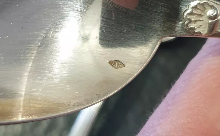 ピュイフォルカ製 純銀テーブルスプーン 12本セット ポンパドールモデル