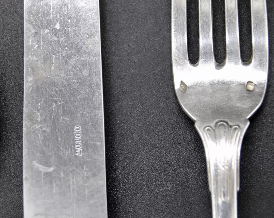 オディオ シルバースプーン&フォーク ODIOT 純銀 ☆御専用 ODIOT