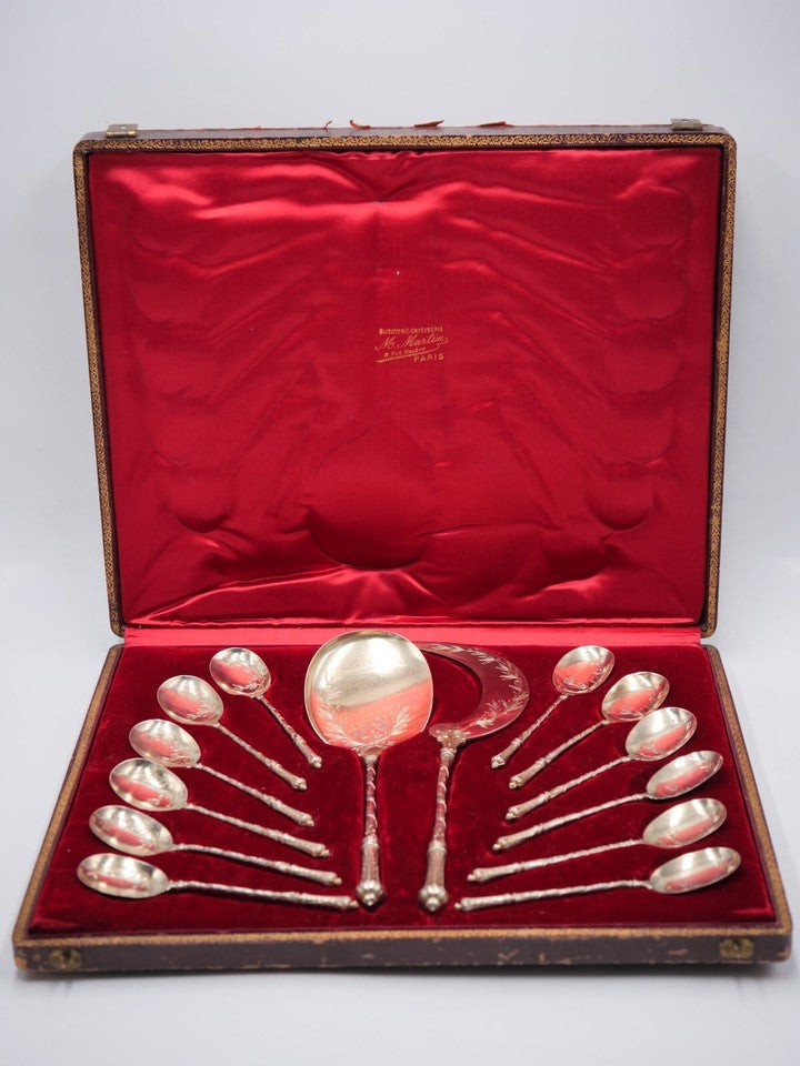 ピュイフォルカ 14 ピースアイスクリームセット ボックス付き