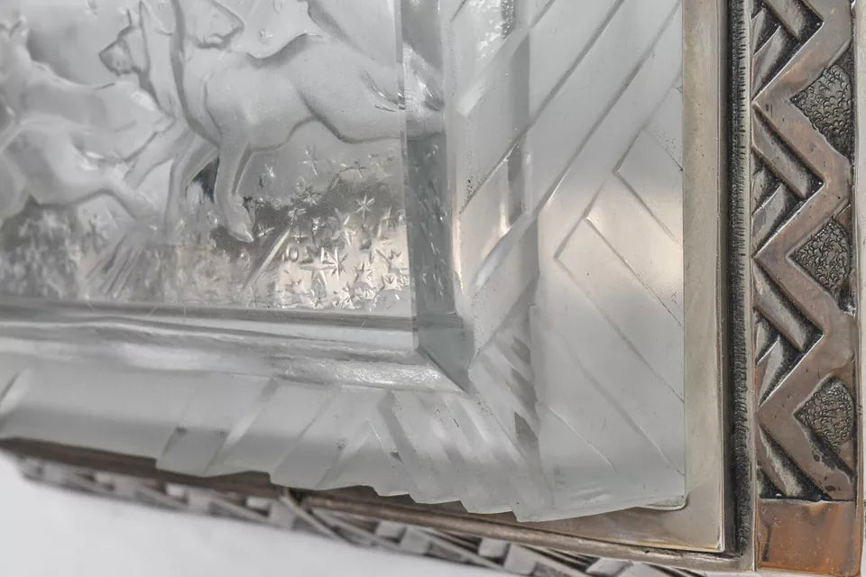 ミューラー兄弟 フランス アールデコ調の希少なペアウォールランプ