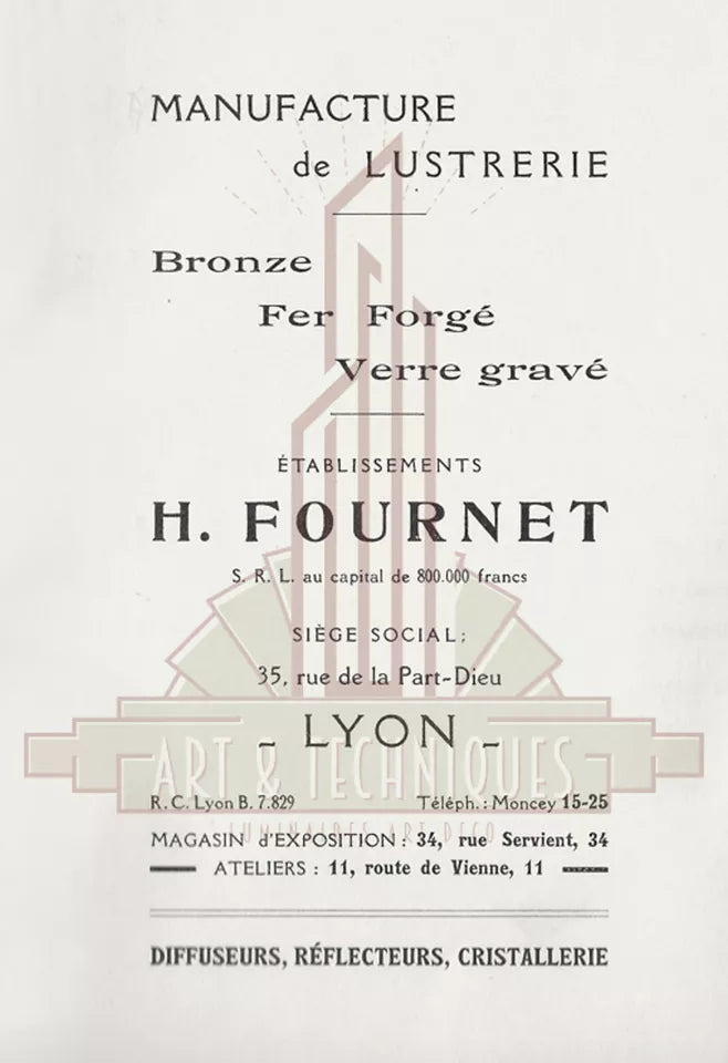 フルネット & ミューラー兄弟 チューリップランプ  シャンデリア