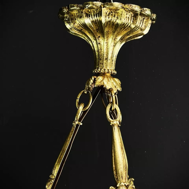 ミューラー兄弟 ピンク/白/薄紫のシャンデリア