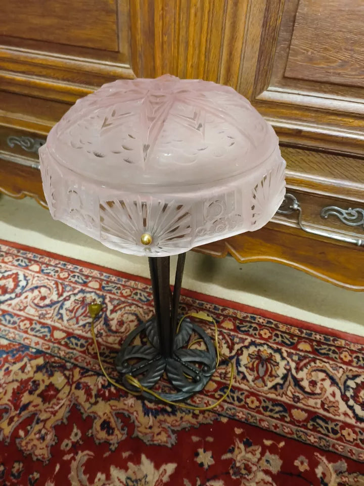 ミューラー兄弟 アールデコテーブルランプ 1925～1930年代