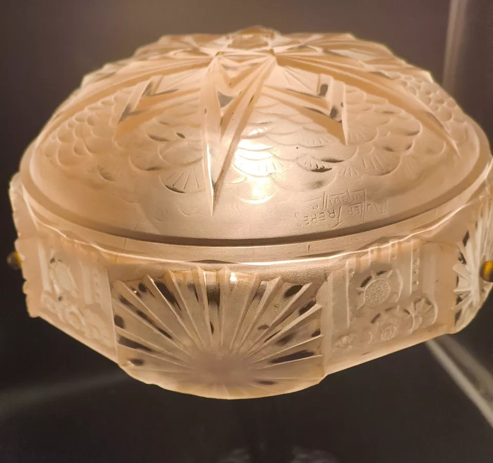 ミューラー兄弟 アールデコテーブルランプ 1925～1930年代