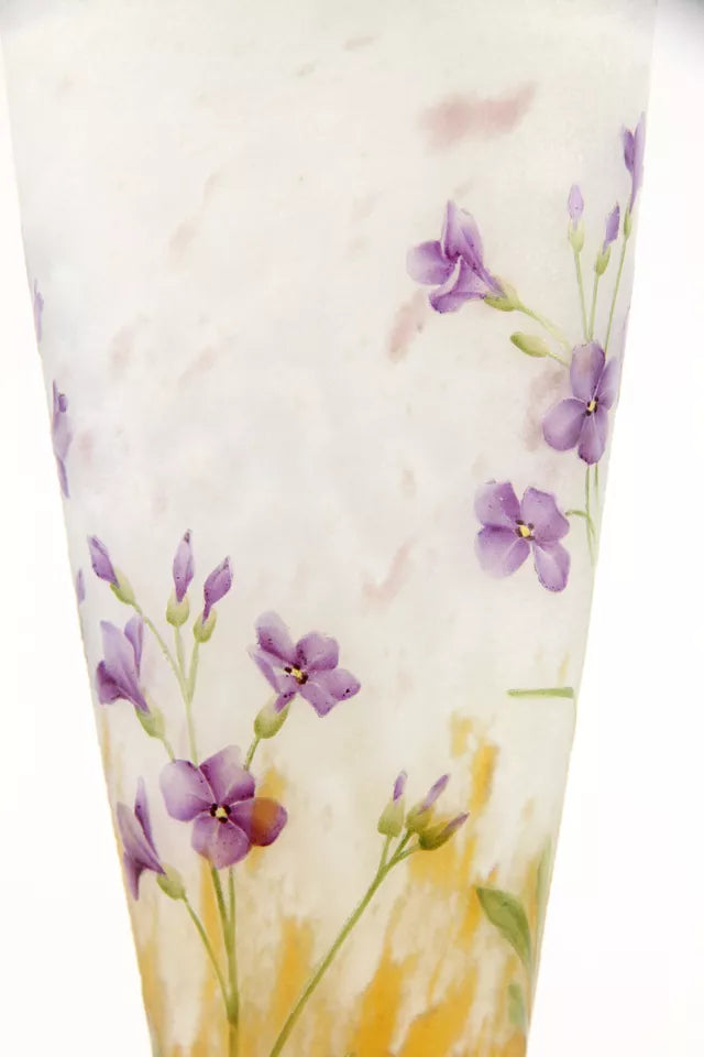 ドーム兄弟（ドームナンシー）大根の花が描かれた花瓶