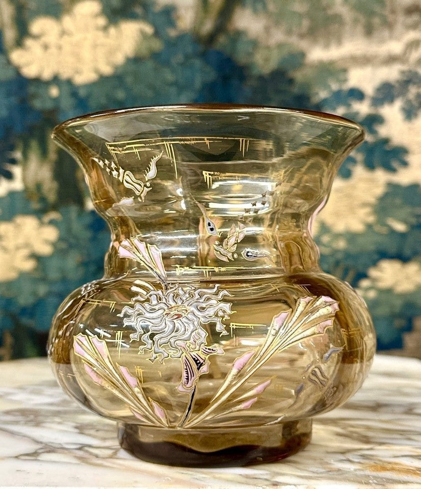 エミール・ガレ貴重 アンティーク花瓶 エミール・ガレ貴重 アンティーク花瓶