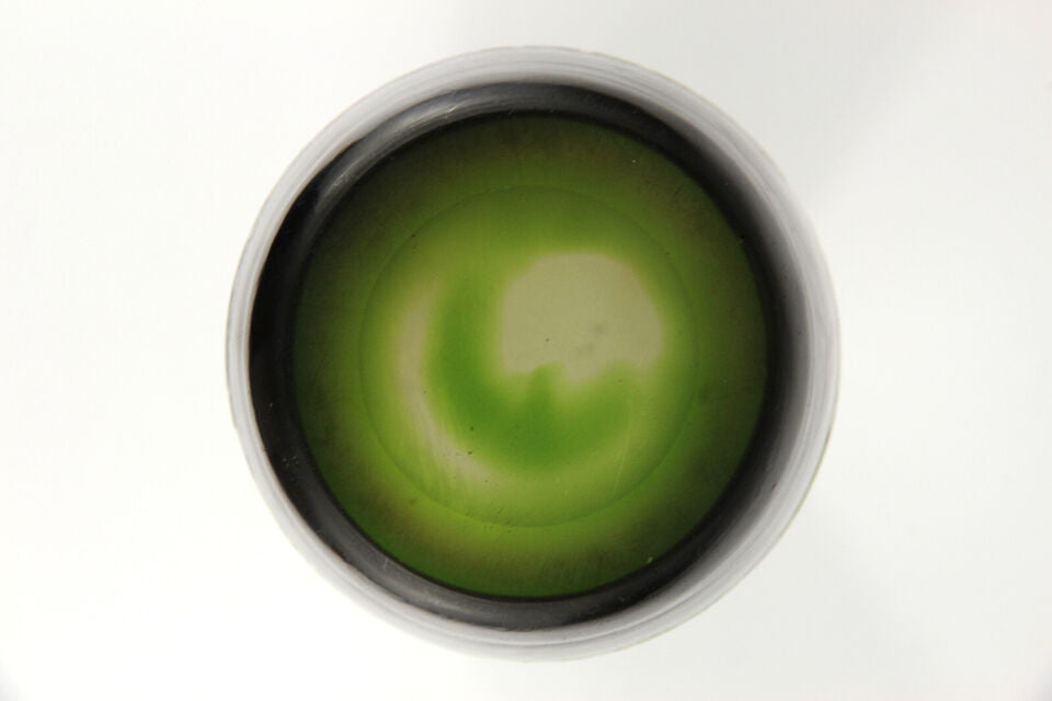 エミールガレ　圧巻の山岳湖水風景の花瓶 アールヌーヴォー時代（1910年代）の作品